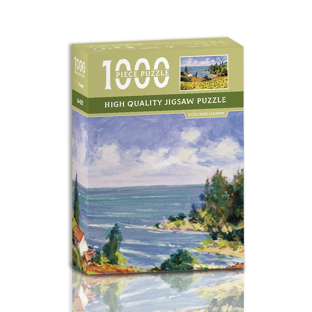 Puzzle compact LumaCraft Van Gogh 1000 pièces pour amateurs d'art Couleurs vives