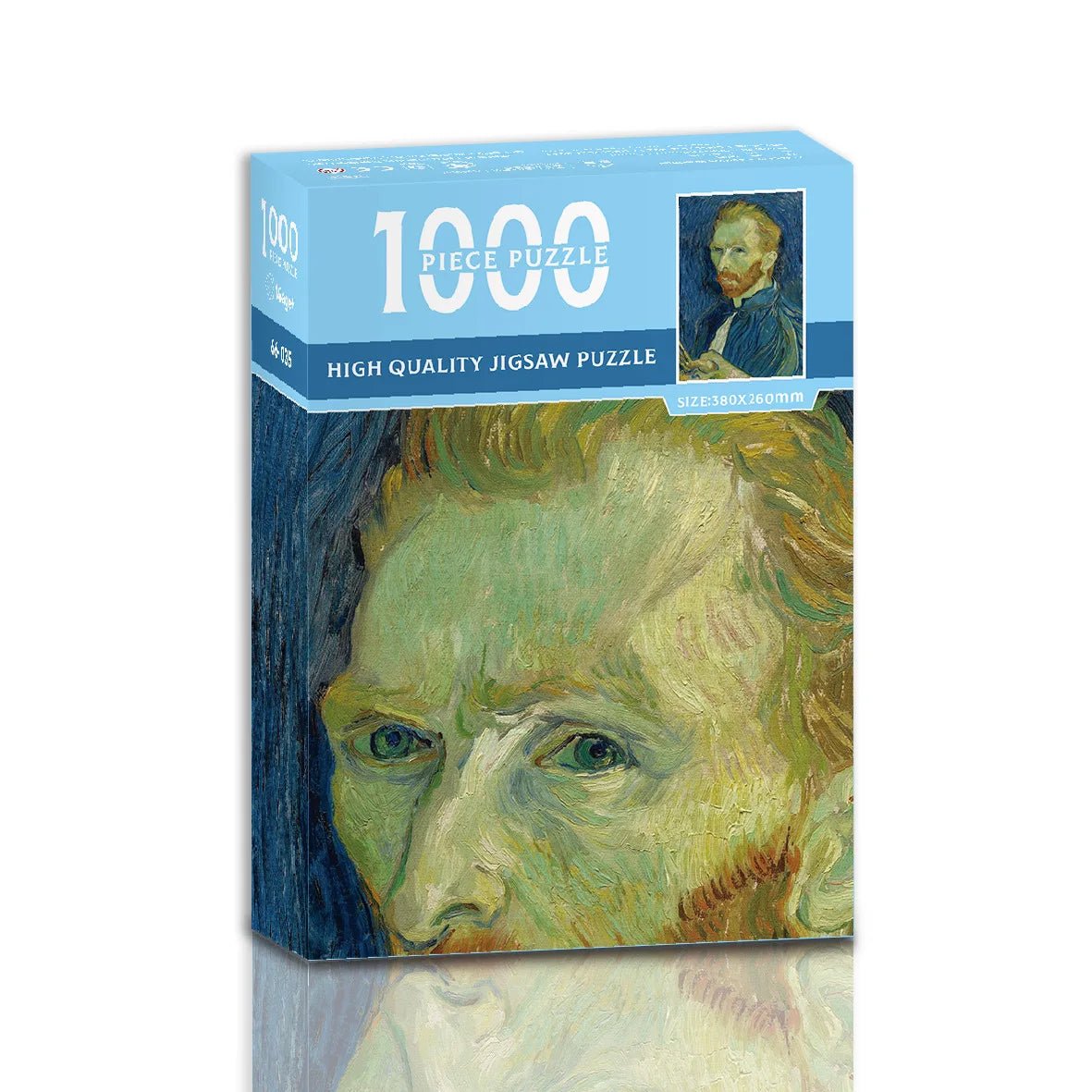 Puzzle compact LumaCraft Van Gogh 1000 pièces pour amateurs d'art Couleurs vives