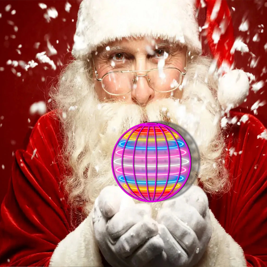 NovaSpin Gesture Controlled Flying Spinner With LED Effects For Hovering Fun