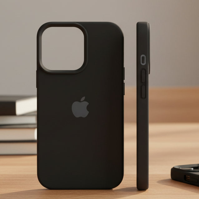 Magsoft Pro Manyetik Silikon Kılıf iPhone 14/13/12 için