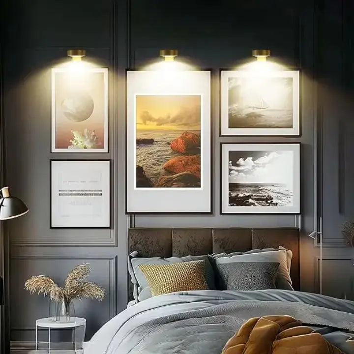 Magnetické LED umělecké světlo pro vystavení a rámování galerií