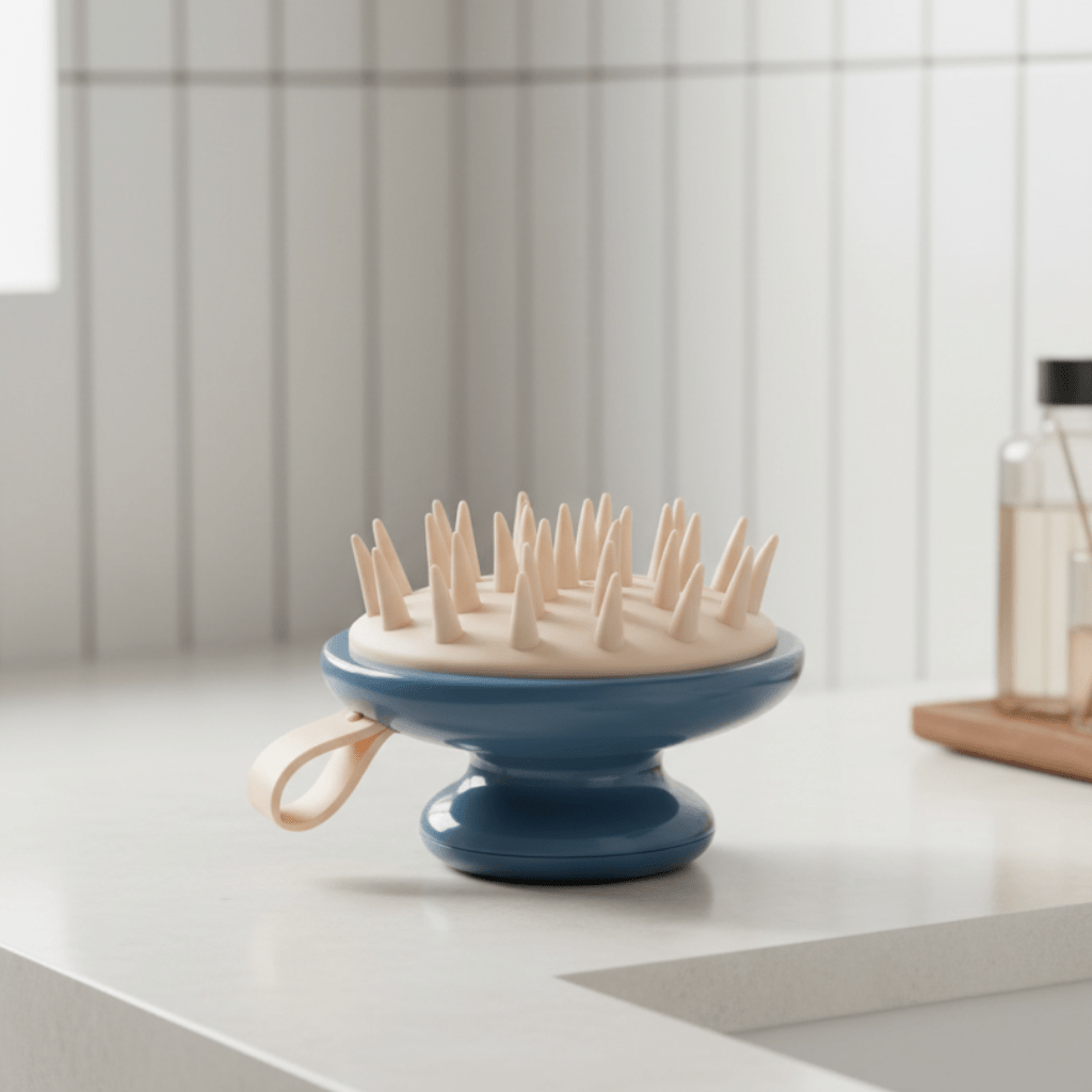 NovaRoot Hårstimulator Flexibel Silikon Hårbottenmassager För Hårväxt