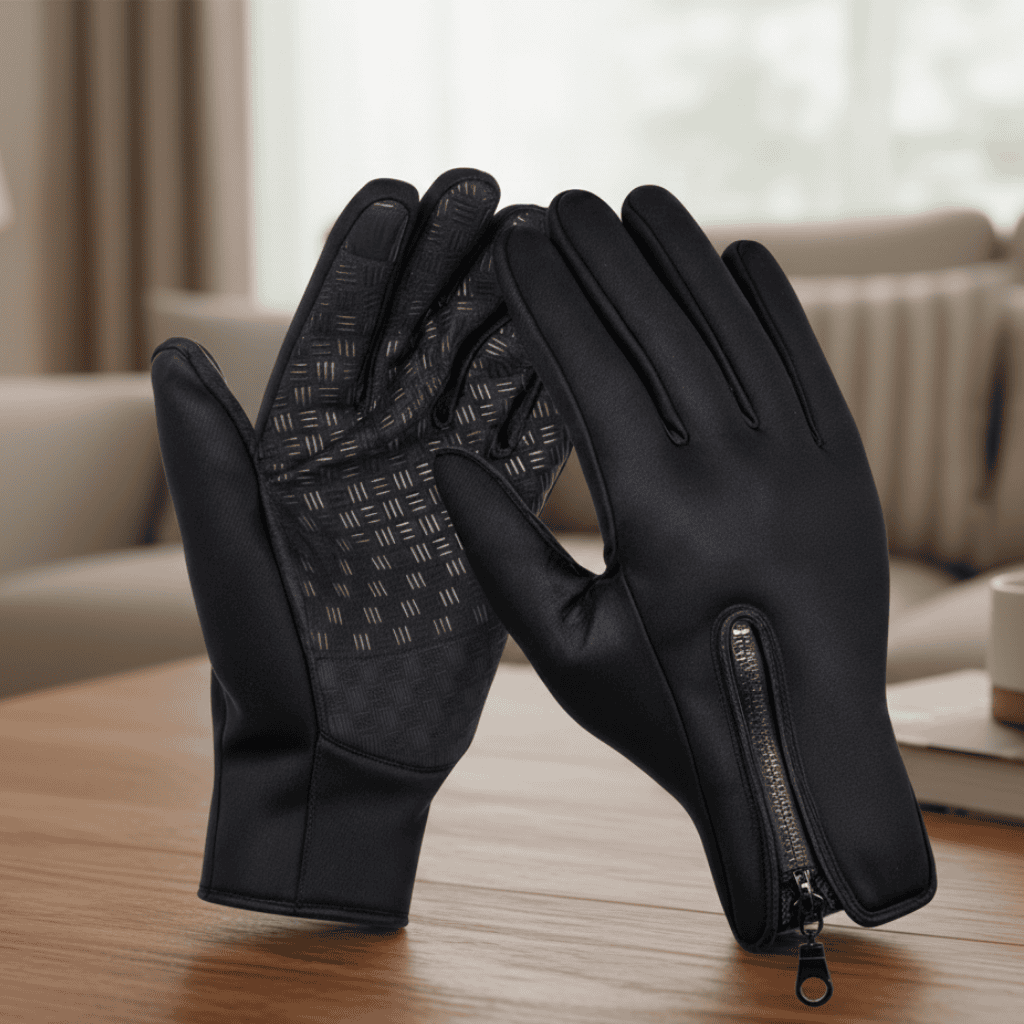 AuroraGrip Windproof Thermal Warm Gloves For Device Use