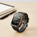 NovaZen Elite Smartwatch Stainless Steel With Fitness Tracking And Long Battery Life