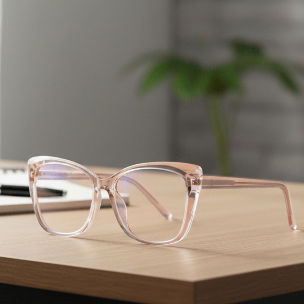 LumaFrame Lunettes Stylées Anti-Lumière Bleue Pour Femmes Avec Verres Correcteurs