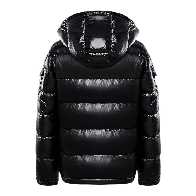 AuroraEdge City And Outdoor Ready Down Puffer Jacket With Water Repellent Quilted