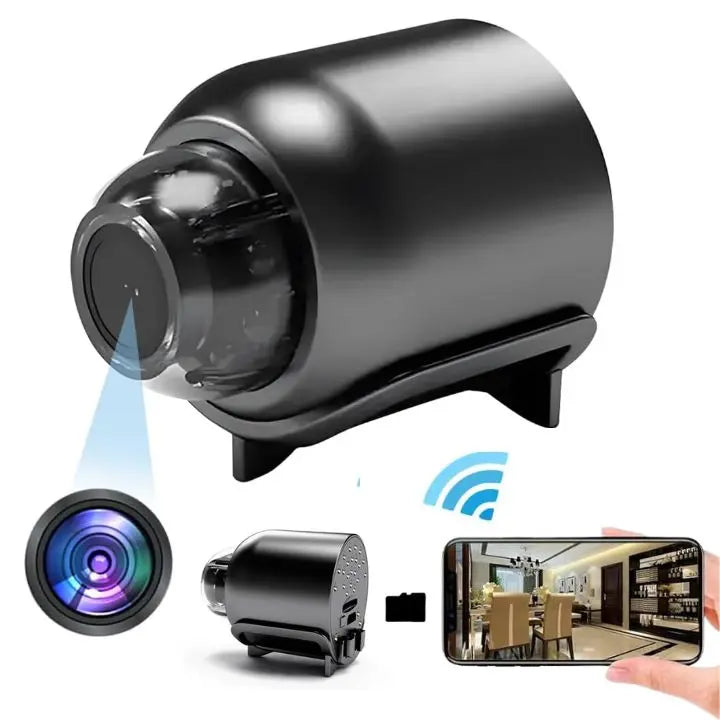 Compact 4G WiFi Camera 1080P With Night Vision And Motion Sensor For Home Or Travel