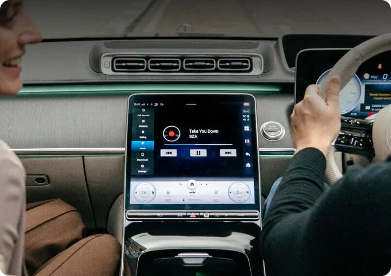 Mini bezdrátový adaptér do auta pro připojení CarPlay a Android Auto