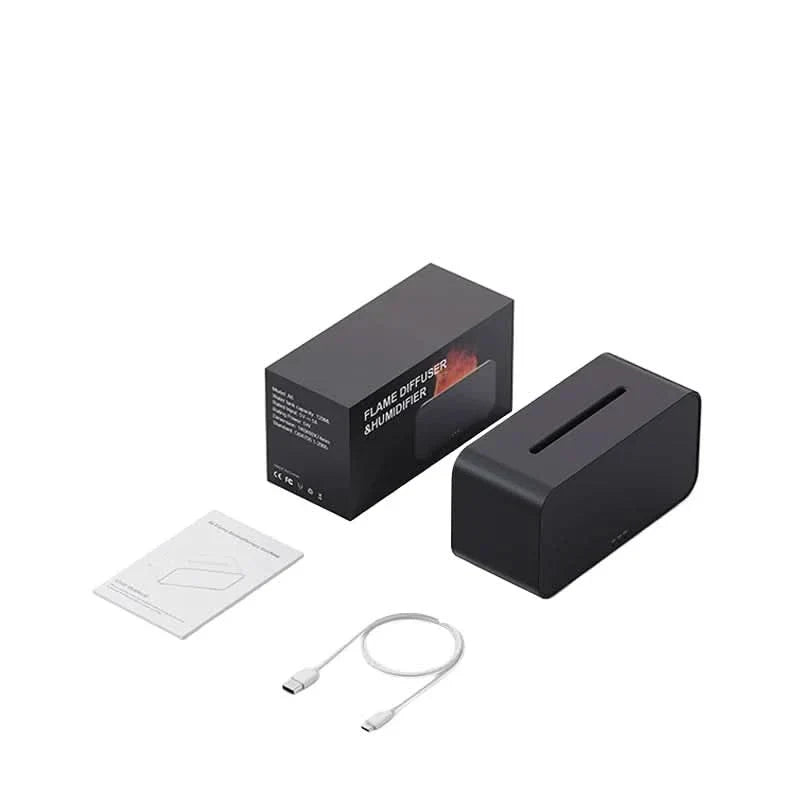 Mini ultradźwiękowy dyfuzor GlowMist z podświetleniem LED zmieniającym kolor do małych pomieszczeń