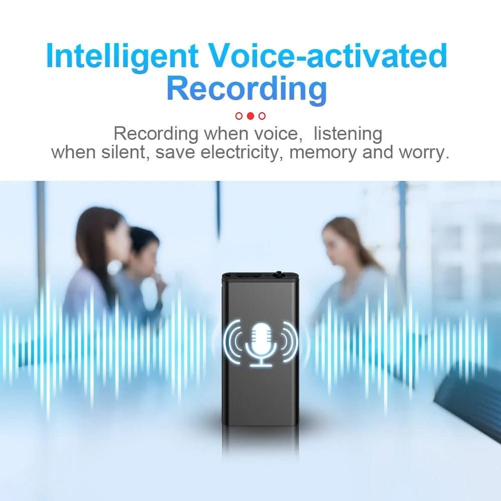 Whispernote 32 Gb Storage Dictation Device Using Voice Activation