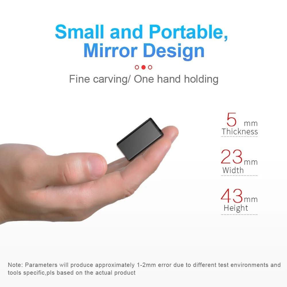 Whispernote 32 Gb Storage Dictation Device Using Voice Activation