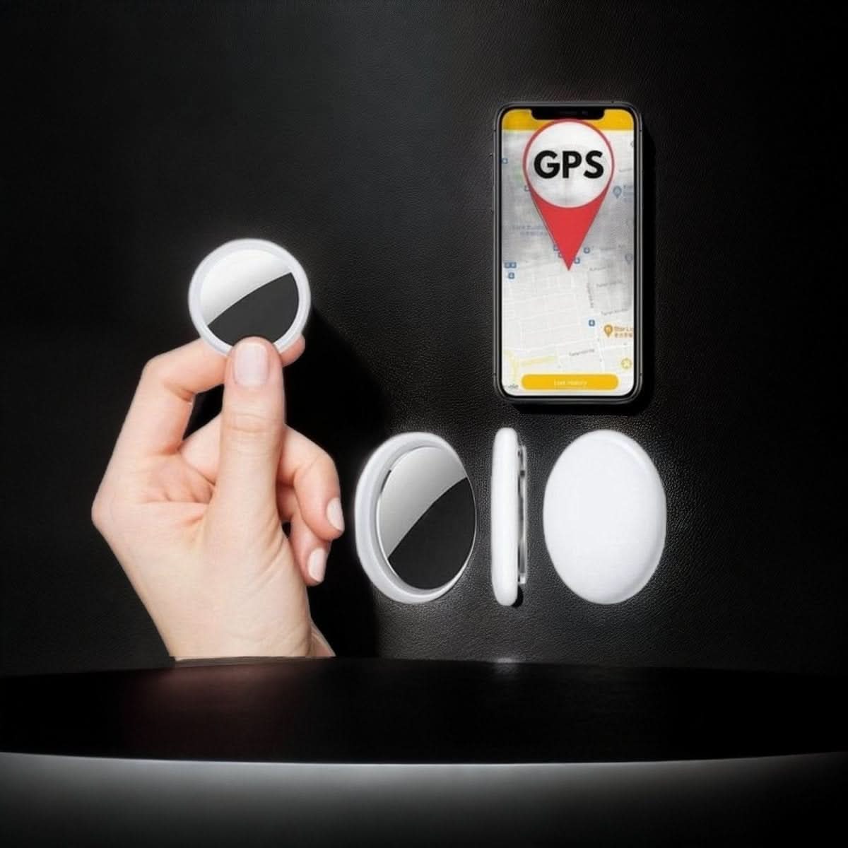 TrailTag Mini Bluetooth GPS Tracker for Keys and Valuables