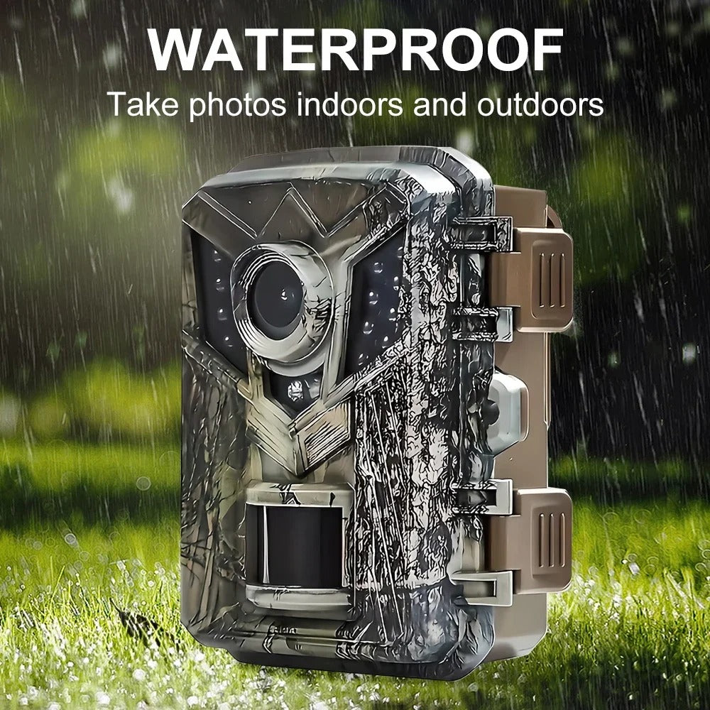 Weatherproof Infrared Night Vision Trail Camera For Wildlife Monitoring