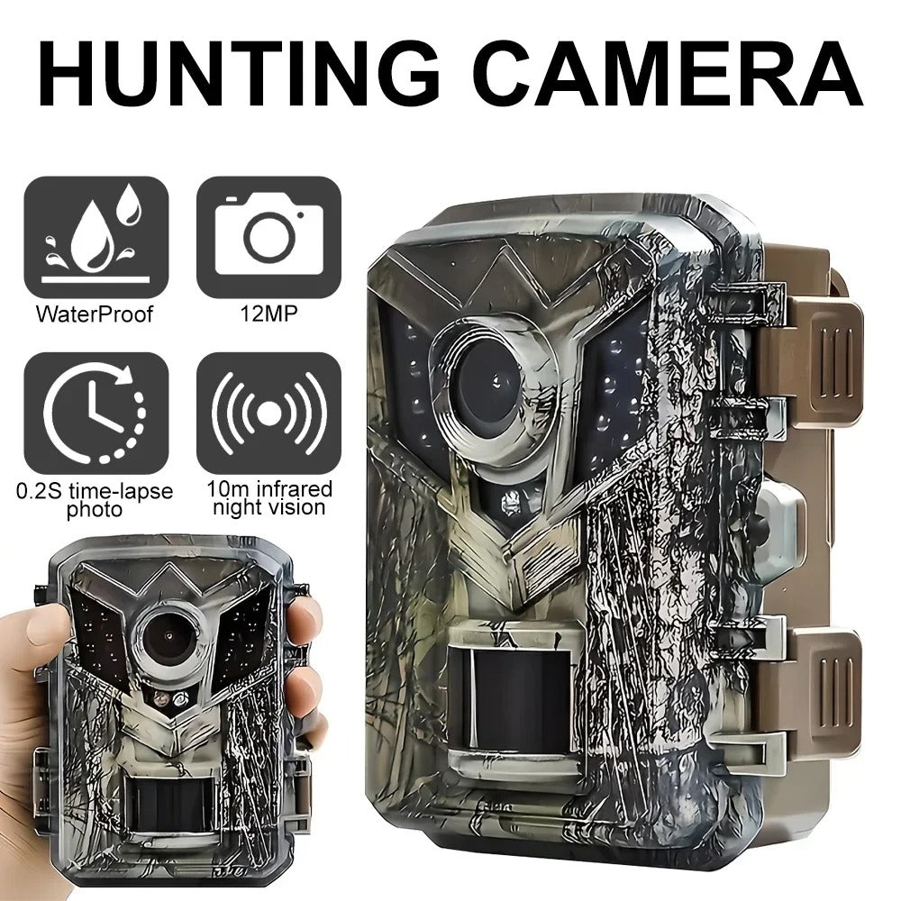 Weatherproof Infrared Night Vision Trail Camera For Wildlife Monitoring