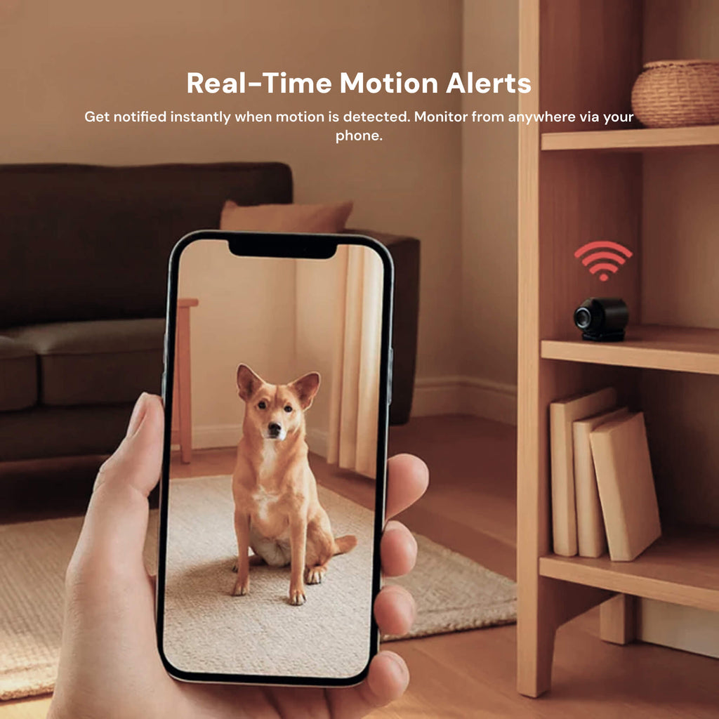 AeroGuard Hidden Wireless Surveillance Camera For Nanny Monitoring With Audio