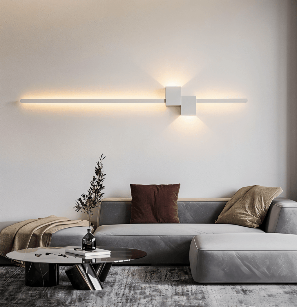 Lightline Minimal LED Wall Lamp for Subtle Indirect Glow and Modern Decor