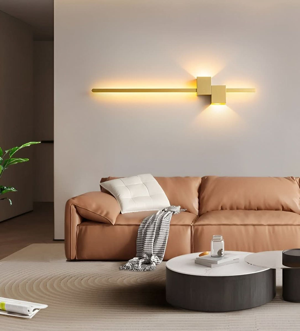 Lightline Minimal LED Wall Lamp for Subtle Indirect Glow and Modern Decor