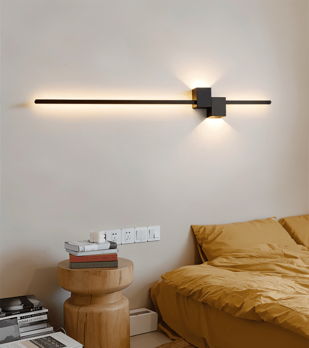 Lightline Minimal LED Wall Lamp for Subtle Indirect Glow and Modern Decor