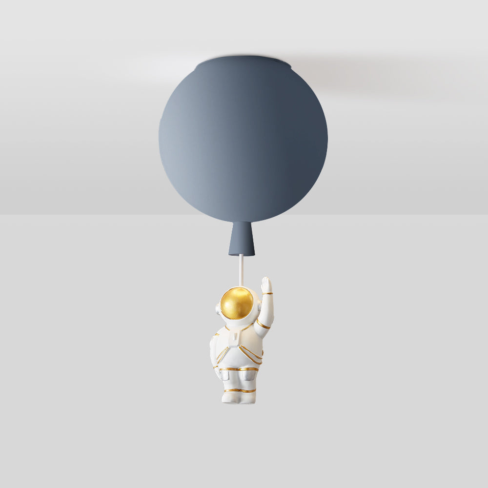 LumaNova Orbit Månependel Moderne LED Astronautlampe