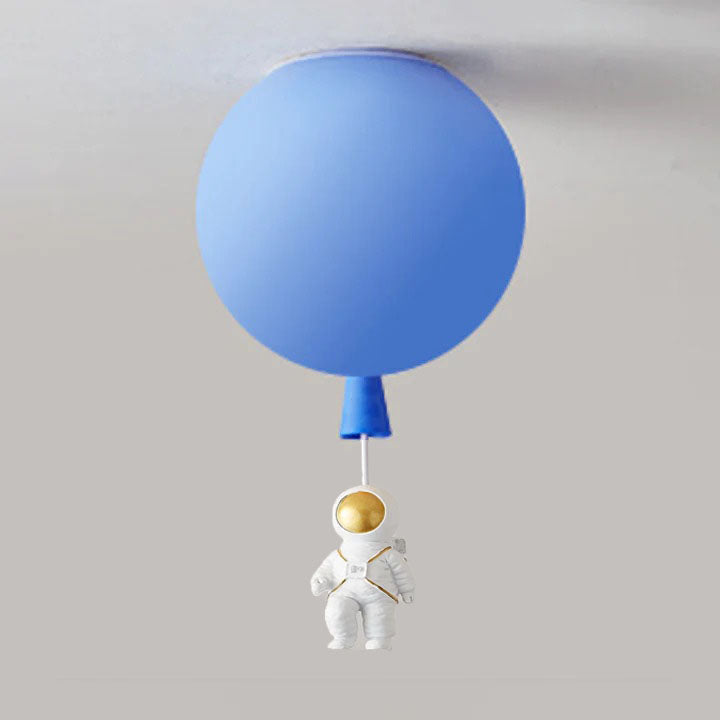 LumaNova Orbit Månependel Moderne LED Astronautlampe