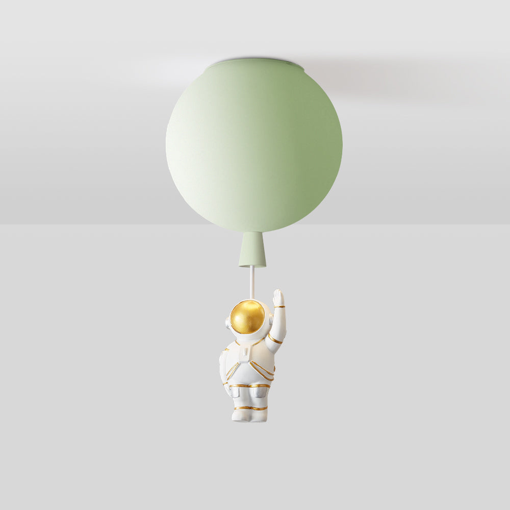 LumaNova Orbit Månependel Moderne LED Astronautlampe