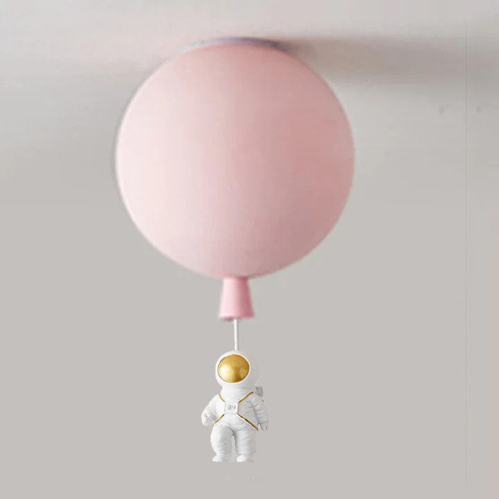 LumaNova Orbit Månependel Moderne LED Astronautlampe