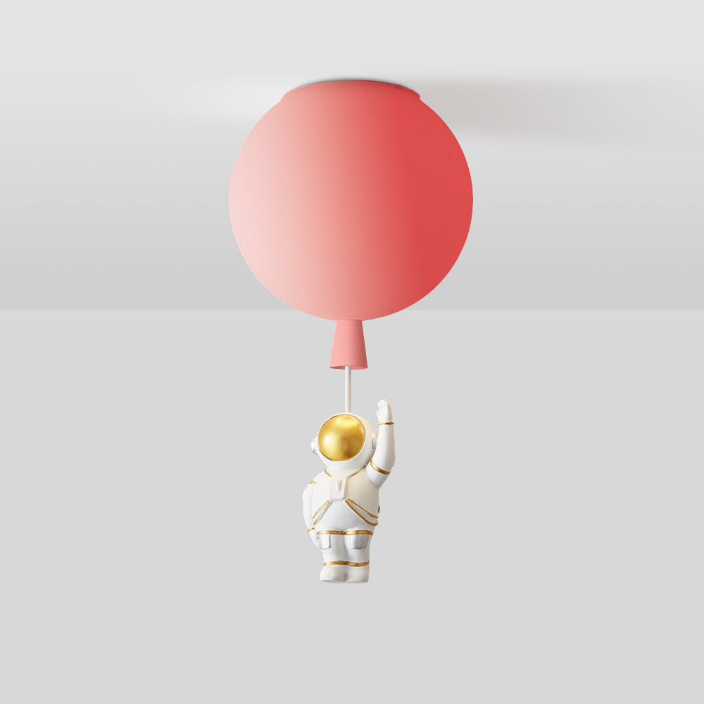 LumaNova Orbit Månependel Moderne LED Astronautlampe