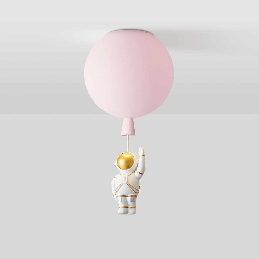 LumaNova Orbit Månependel Moderne LED Astronautlampe