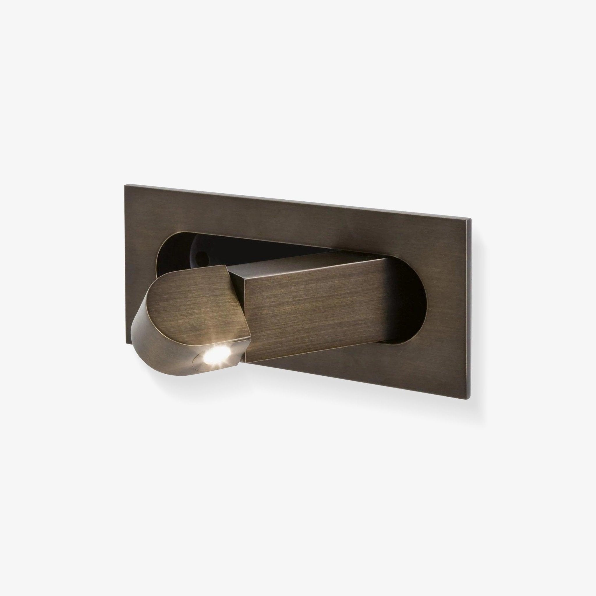 Lampada da parete LED da comodino LumaNova Arc con retroilluminazione ambientale
