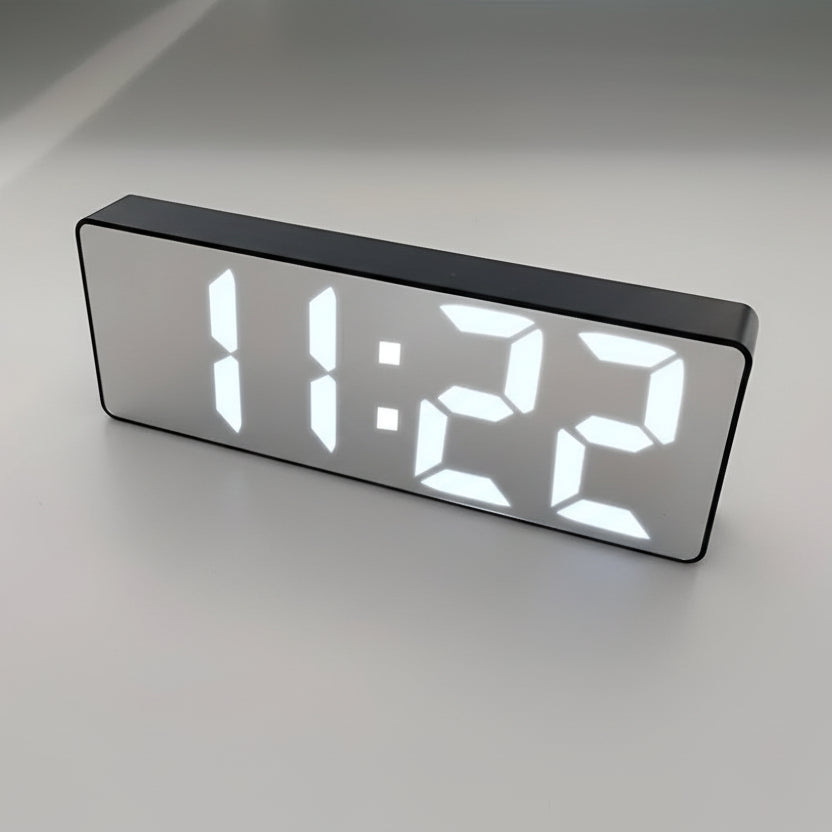 AuraLed Inteligentny Budzik LED z Niestandardową Funkcją Drzemki i Zasilaniem z Baterii USB