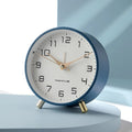 Nordic Time Table Clock With Silent Scandinavian Design