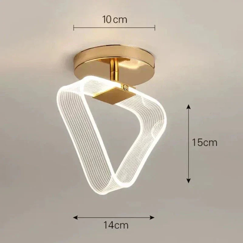 NovaLume Slim LED stropní svítidlo minimalistické moderní provedení