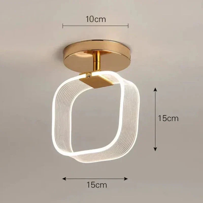 NovaLume Slim LED stropní svítidlo minimalistické moderní provedení
