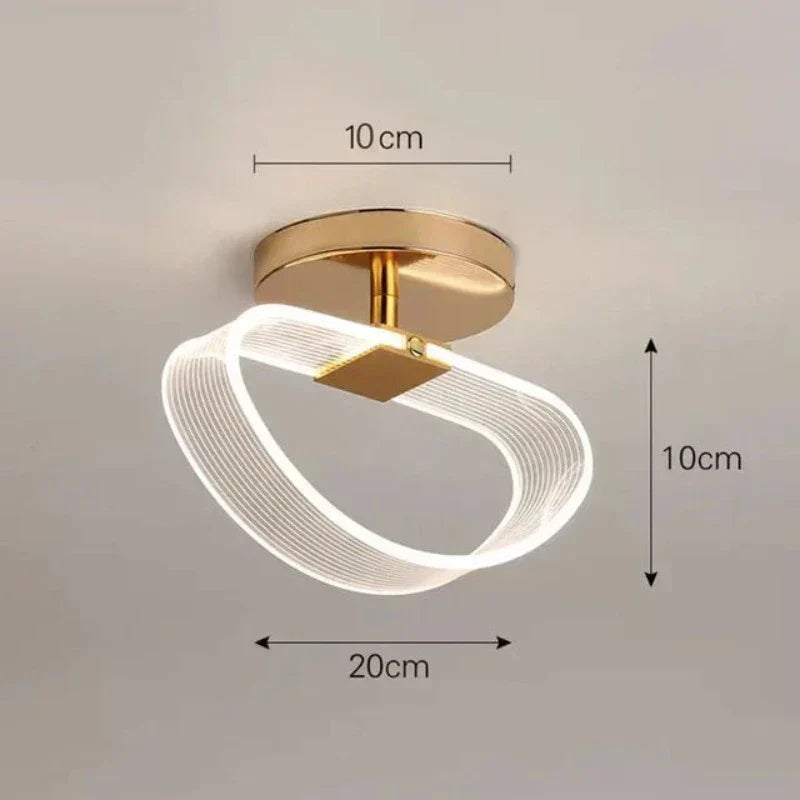 NovaLume Slim LED stropní svítidlo minimalistické moderní provedení
