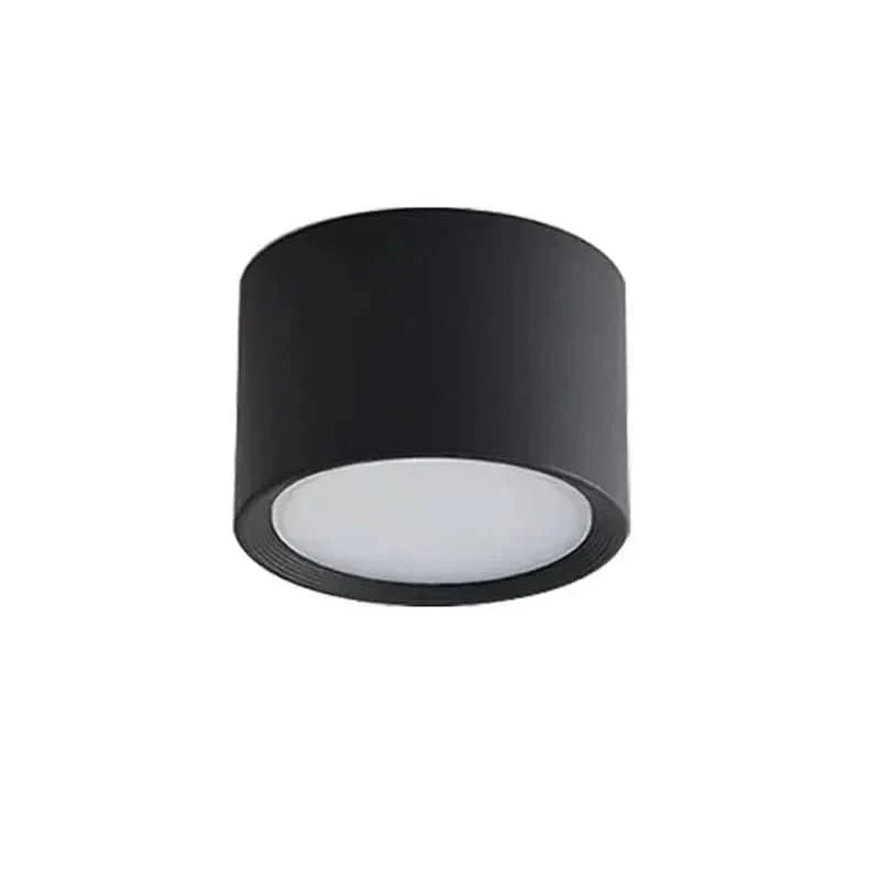 AeroLume Modern LED Ceiling Light Black White Adjustable Temp 9W 15W 20W