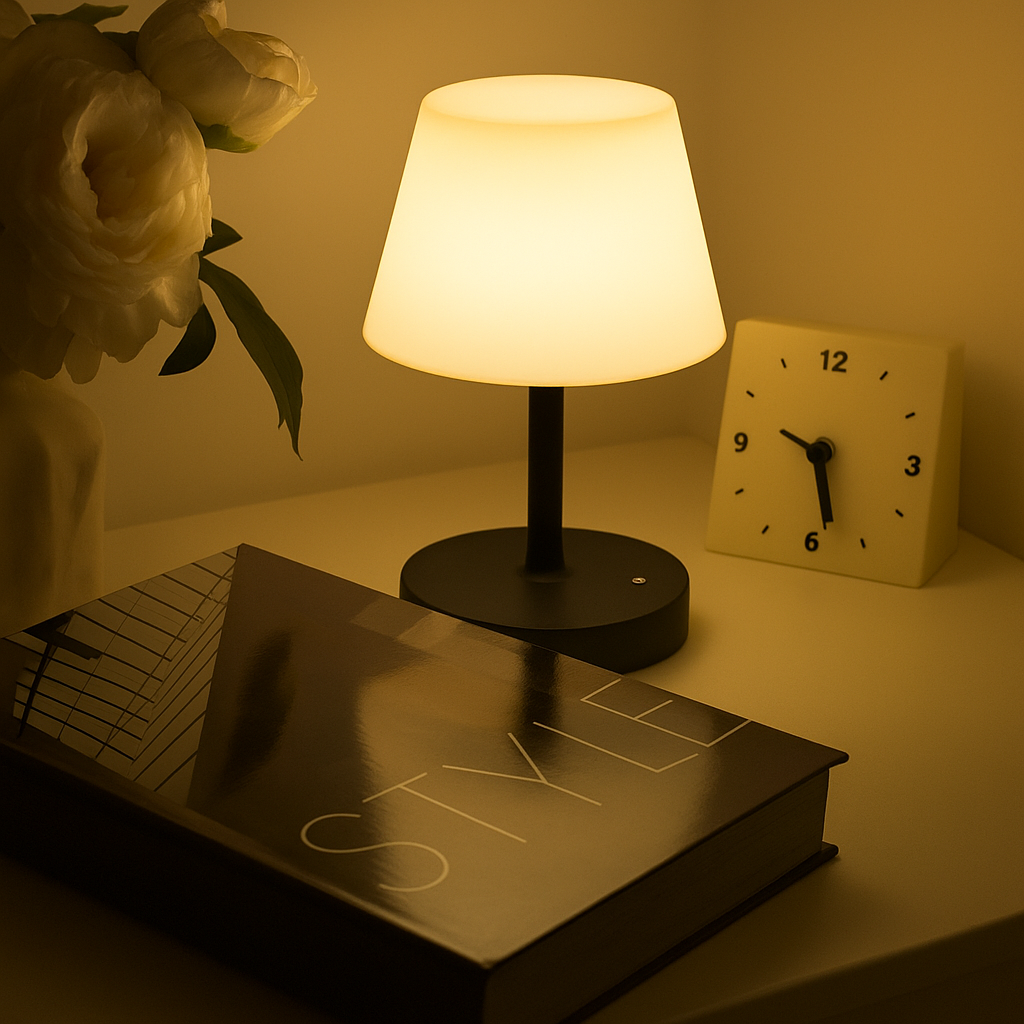 AstraGlow LED bordlampe til moderne opholdsrum og kontorer