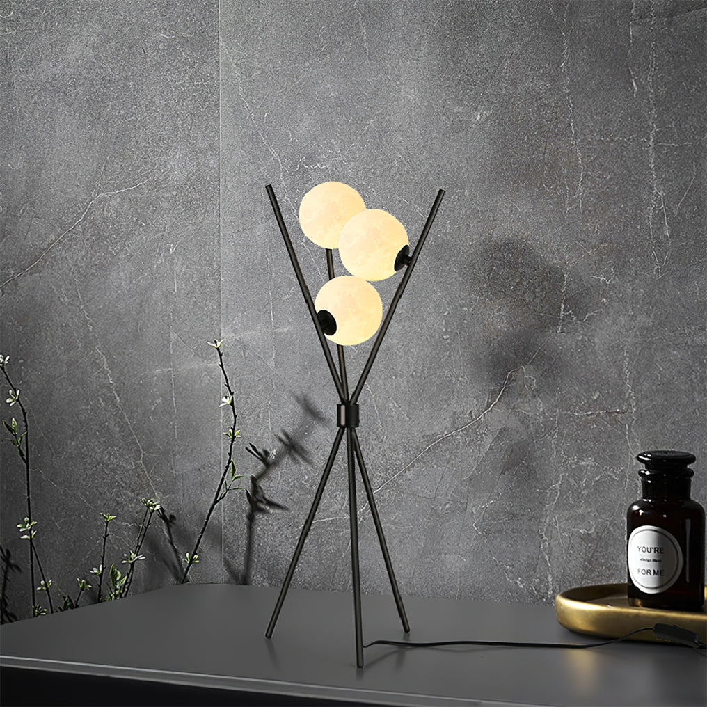 Elara stolní lampa pro pohovky a křesla, moderní osvětlení obývacího pokoje
