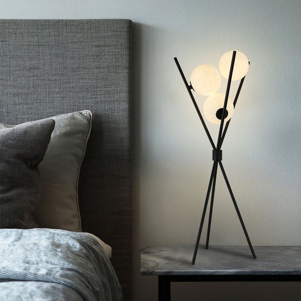 Elara stolní lampa pro pohovky a křesla, moderní osvětlení obývacího pokoje