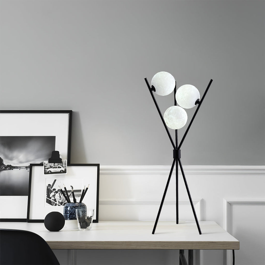 Elara stolní lampa pro pohovky a křesla, moderní osvětlení obývacího pokoje