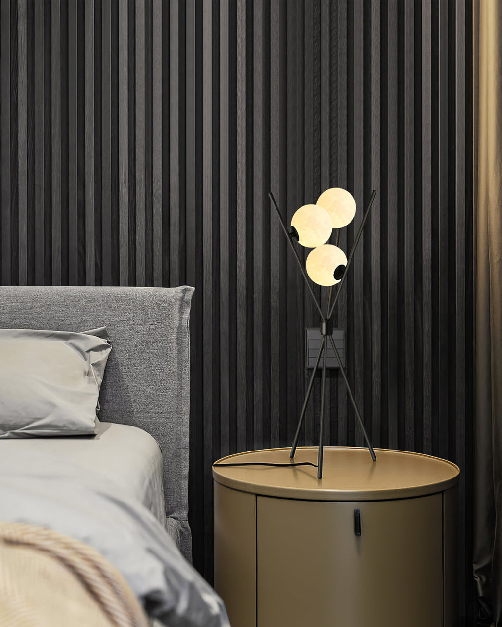 Elara stolní lampa pro pohovky a křesla, moderní osvětlení obývacího pokoje