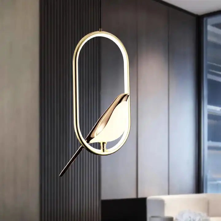 Lámpara LED LyraLux para un ambiente hogareño elegante y relajante