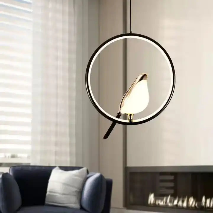 Lámpara LED LyraLux para un ambiente hogareño elegante y relajante