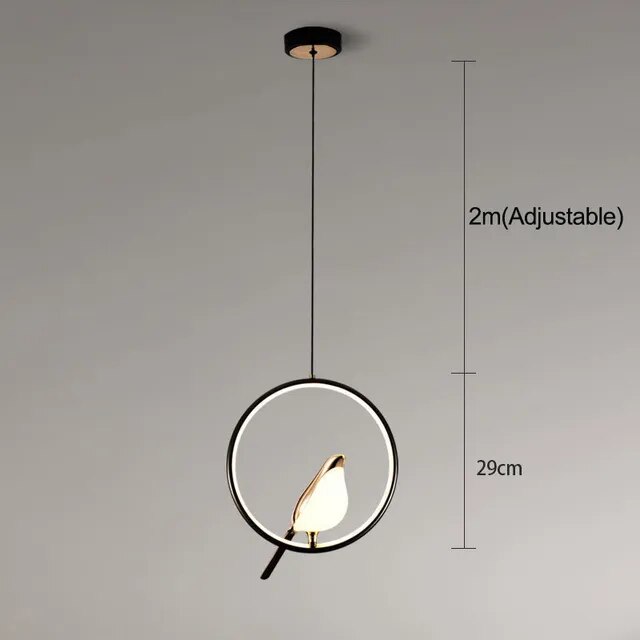 Lámpara LED LyraLux para un ambiente hogareño elegante y relajante