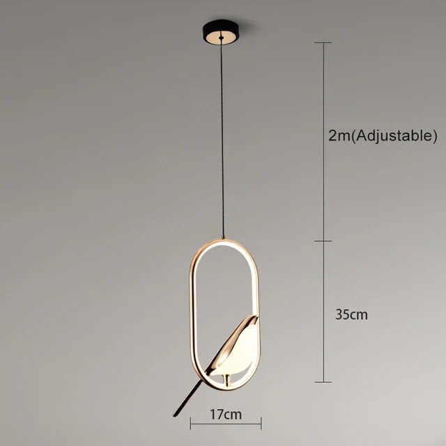 Lámpara LED LyraLux para un ambiente hogareño elegante y relajante