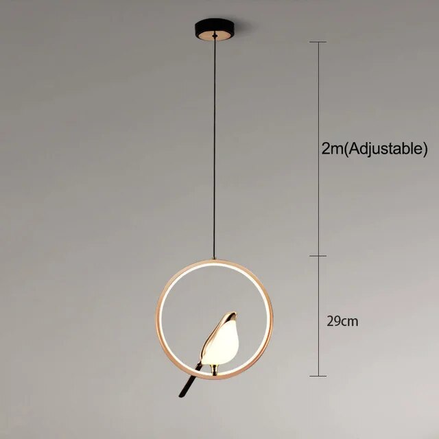 Lámpara LED LyraLux para un ambiente hogareño elegante y relajante