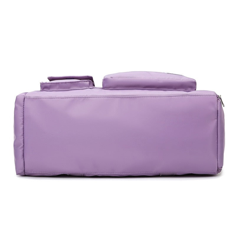 Bolsa de viaje versátil para gimnasio con múltiples bolsillos y compartimento para zapatos