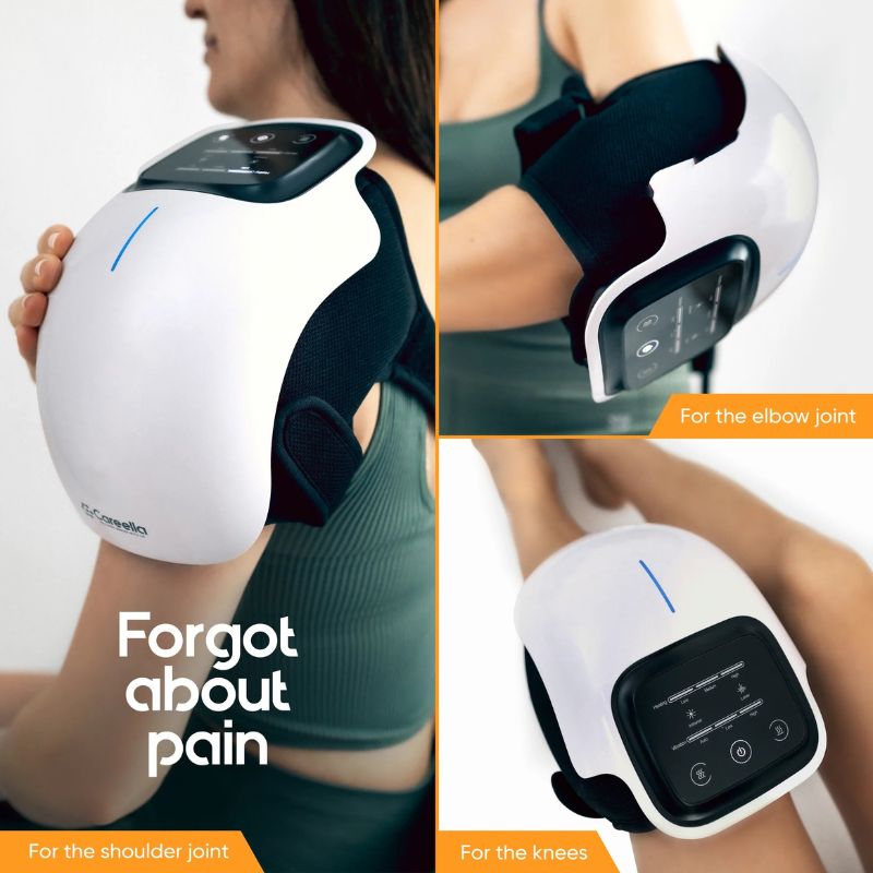 Knee Massager With Cordless Heating For All Day Comfort On The Go