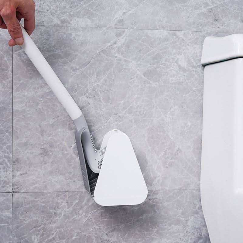 Perie TriSmart triunghiulară pentru baie, pentru curățare igienică și precisă a colțurilor în case aglomerate