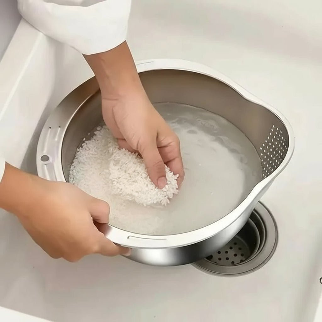 NovaPure Taça Peneira Ferramenta de Cozinha Eficiente para Cozinheiros Domésticos Ocupados