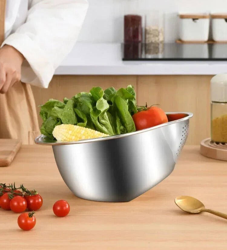NovaPure Taça Peneira Ferramenta de Cozinha Eficiente para Cozinheiros Domésticos Ocupados